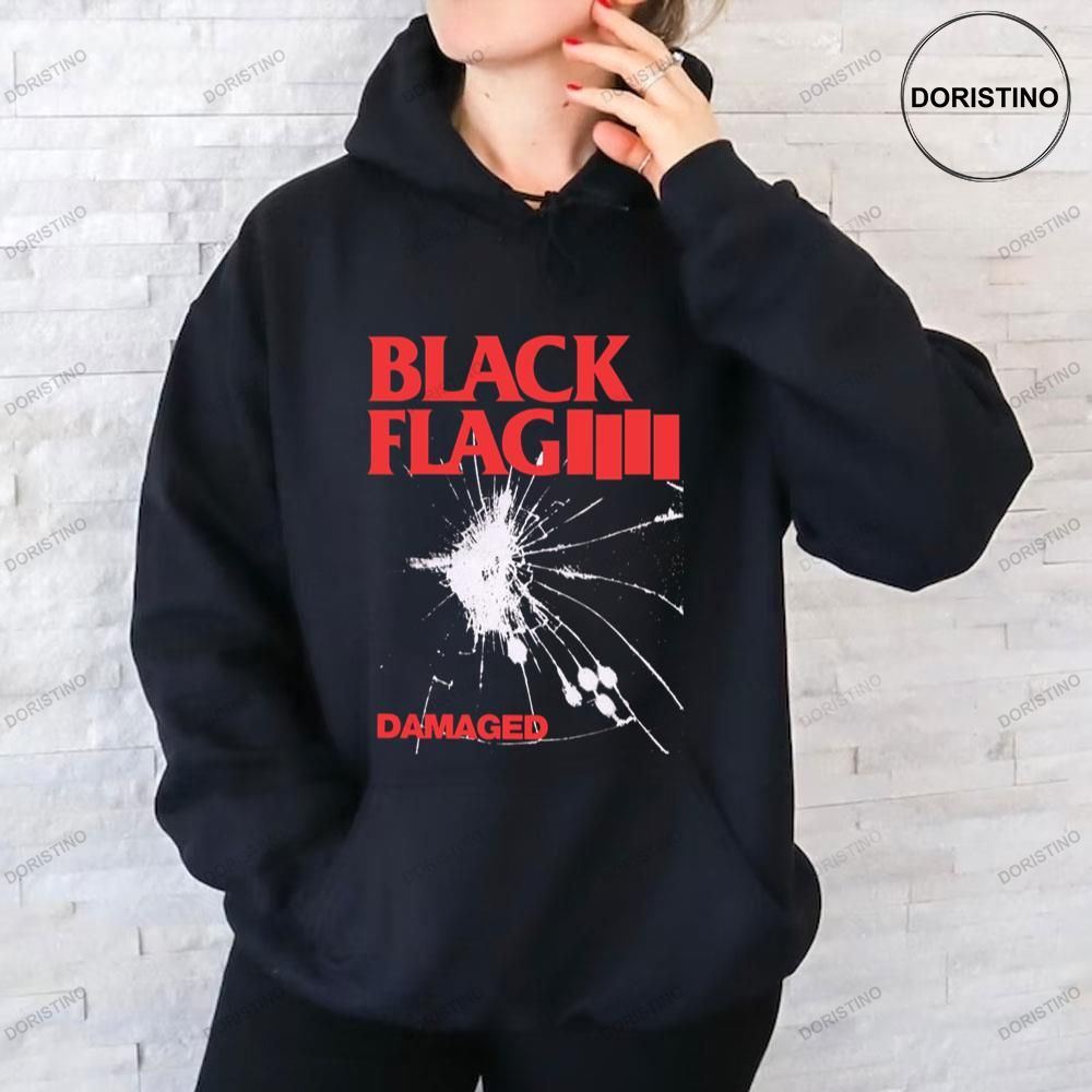 Black flag 2025 band hoodie